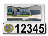 Curb-Wrap, House Address Numbers, Military Branches