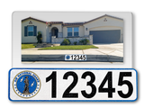 Curb-Wrap, House Address Numbers, Military Branches