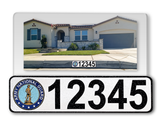 Curb-Wrap, House Address Numbers, Military Branches