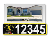 Curb-Wrap, House Address Numbers, Military Branches