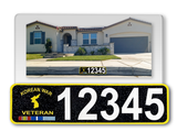 Curb-Wrap, House Address Numbers, Military Branches