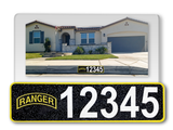 Curb-Wrap, House Address Numbers, Military Branches