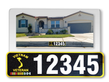 Curb-Wrap, House Address Numbers, Military Branches