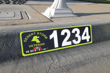 Curb-Wrap, House Address Numbers, Military Branches