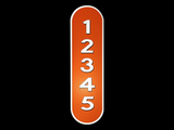 Reflective House Number Sign, 18''x5", Custom, Aluminum Composite, Weather Resistant