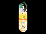 Reflective House Number Sign, 18''x5", Custom, Aluminum Composite, Weather Resistant