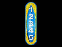 Reflective House Number Sign, 18''x5", Custom, Aluminum Composite, Weather Resistant